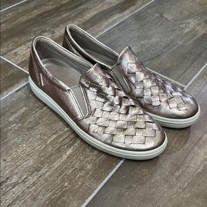 Women's Gold Slip-On Shoes